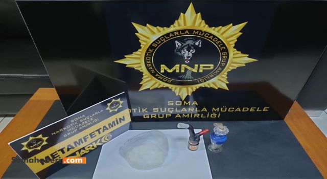 Soma'da Uyuşturucu Ve Aparatları Yakalandı.