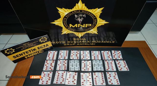 Durdurulan Araçta Hap Bulundu