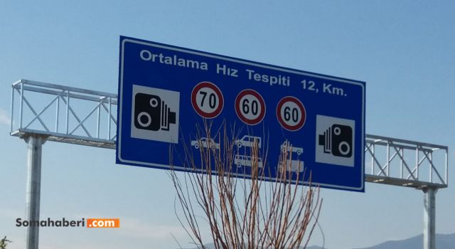 Manisa'da 'Ortalama Hız İhlal Tespit Sistemleri'nin Kullanımına Başlandı