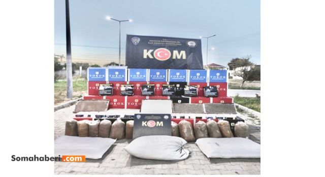 Bir Depoda Yapılan Operasyonda Kaçak Tütün Yakalandı