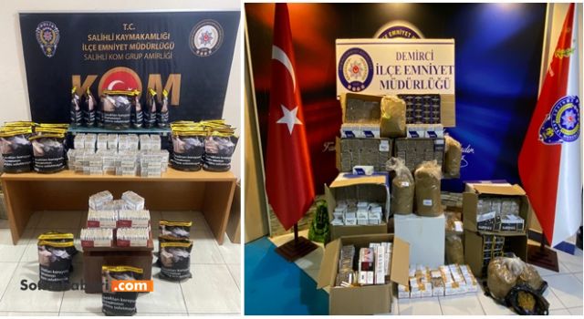 Manisa İlçelerinde Operasyon