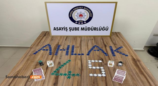 Manisa'da Kumar Operasyonu