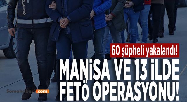 14 İlde FETÖ Operasyonu