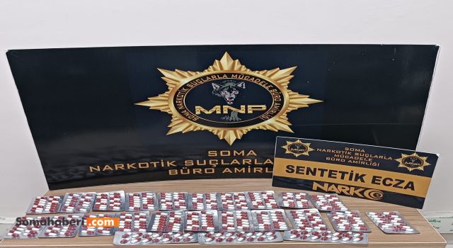 Narkotik'ten Soma'da Büyük Darbe: 334 Hapla Yakalandılar, 2 Şüpheli Hapse Girdi!