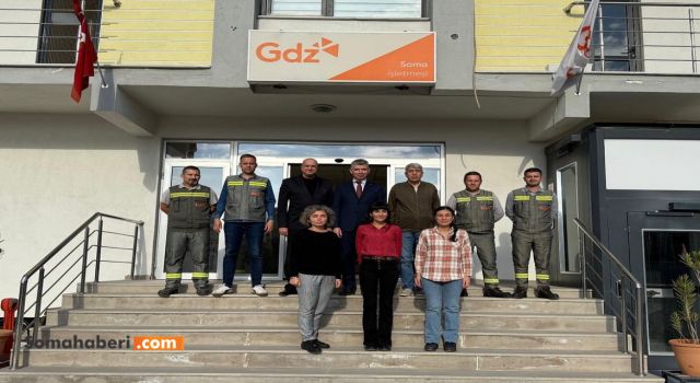 Soma Belediye Başkanı Sercan Okur’dan Enerji Çalışanlarına Anlamlı Ziyaret
