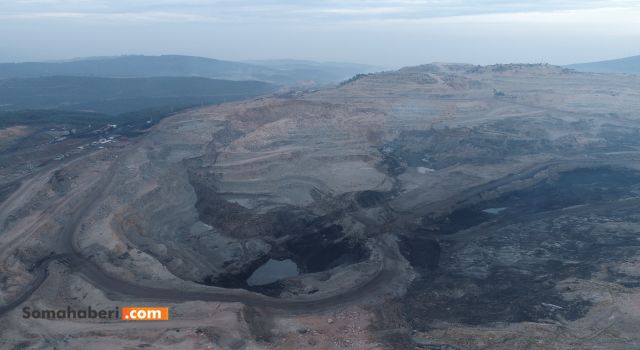 Soma’da heyelan tepkisi