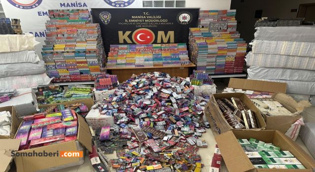 Ahmetli’de Dev Kaçakçılık Operasyonu: Binlerce Paket Sigara Ele Geçirildi!
