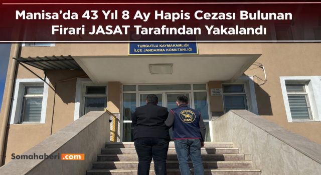 Manisa’da 91 Suç Kaydı Bulunan ve 43 Yıl 8 Ay Hapis Cezası Olan Şahıs Yakalandı
