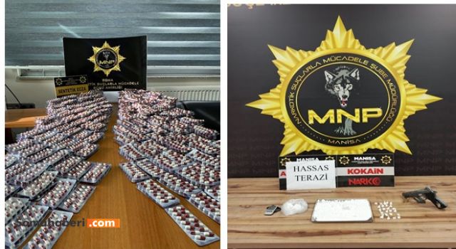 Manisa’da Uyuşturucu Operasyonu: 4 Şüpheli Tutuklandı