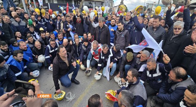 Soma'da Madenci Yürüyüşü