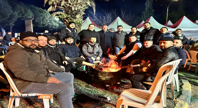 Tes-iş’in eylemine destek büyüyor: Soma’da hak mücadelesi ikinci gününde