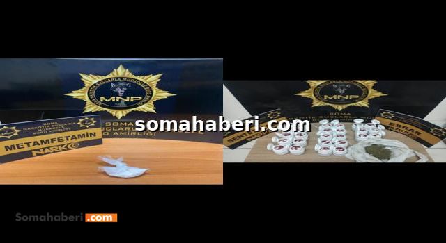 Soma’da uyuşturucu operasyonu: 3 kişi tutuklandı