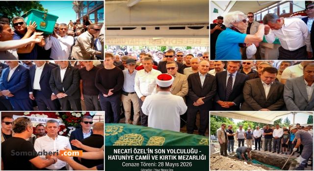 CHP Gurup Başkanı Özgür Özel, amcası Necati Özel’i son yolculuğuna uğurladı