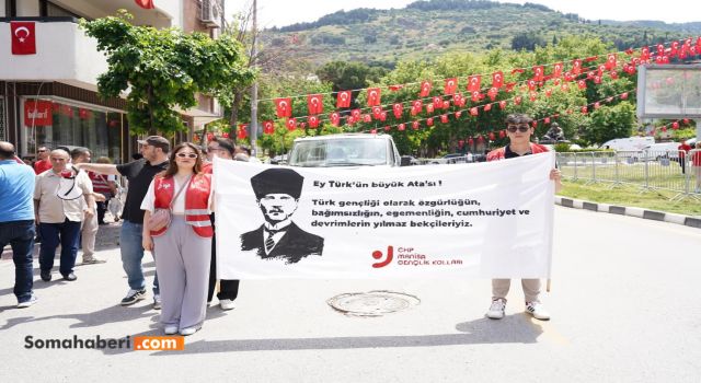 CHP Manisa’dan coşkulu 19 Mayıs kutlaması