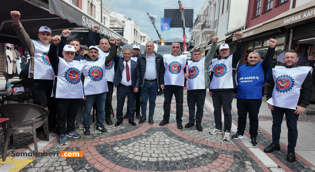 Soma’dan Edirne’ye emek köprüsü: Madenciler yerli kömür için meydanlardaydı