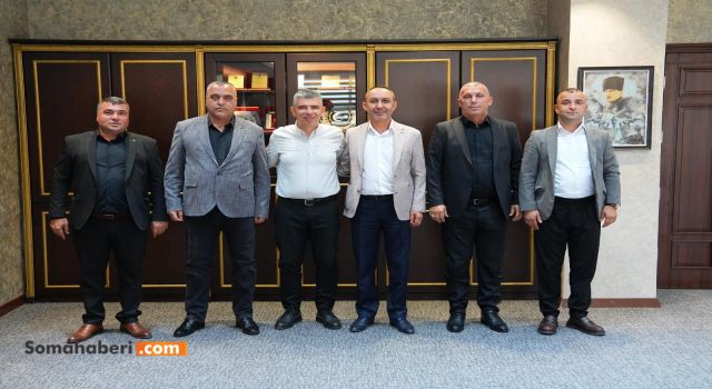 Soma Belediye Başkanı Sercan Okur’a Maden-İş Heyetinden Ziyaret