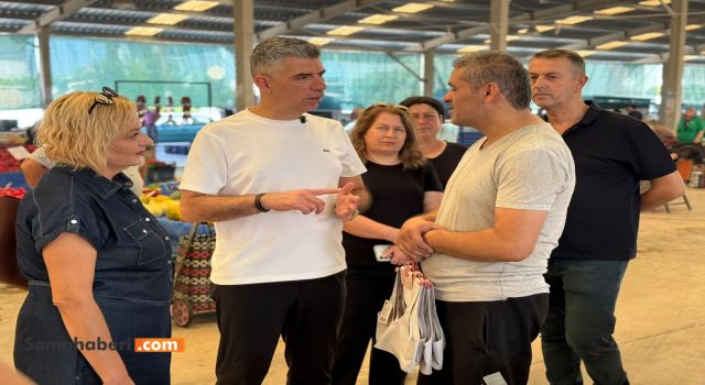 Cumartesi Pazarı’nda esnaf ve vatandaşların talepleri dinlendi