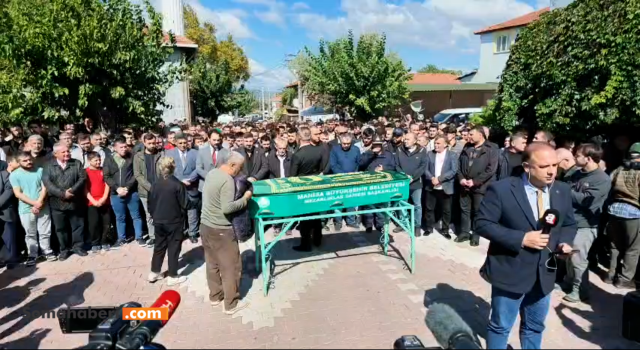 Soma maden faciasında hayatını kaybeden Kerim Ören son yolculuğuna uğurlandı