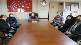 CHP Soma Kadın Kolları Kadına Şiddete Hayır Dedi