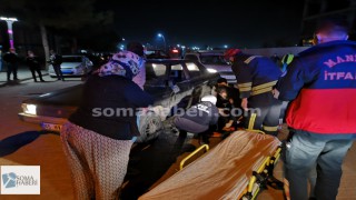 Soma’da meydana gelen trafik kazasında 1 kişi yaralandı.