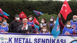 Kimsenin onurumuza, ekmeğimize, alın terimize el uzatmasına izin vermeyiz.