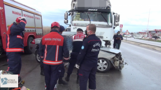 Soma Avdan Yolundaki Kazada 4 Kişi Hayatını Kaybetti