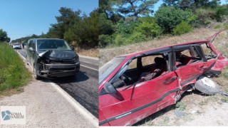 Soma-Savaştepe karayolunda trafik kazasında 1 Kişi Öldü.1kişi yaralandı