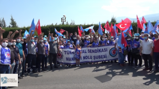 Türk Metal Sendikası İşten Atılan Arkadaşları İçin Meydanlara İndi
