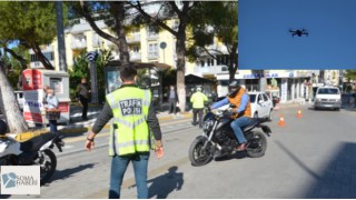 Soma Emniyetinden Havadan Kontrol
