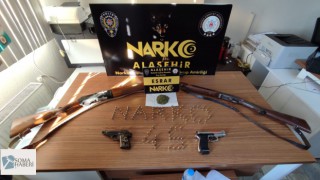 Alaşehir'de Uyuşturucu Operasyonu