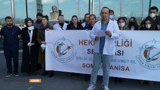 Türkiye genelinde hekimler greve gitti.