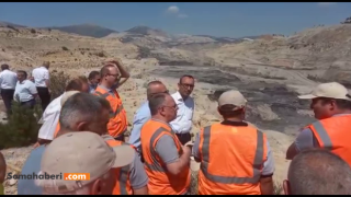 Enerji Bakan Yardımcısı Şeref Kalaycı Maden Sahalarını Gezdi