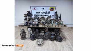 Manisa'da Tarihi Obje Yakalandı