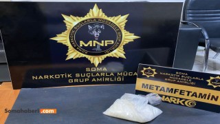 Soma'da - 277,72 gram Metamfetamin Yakalandı