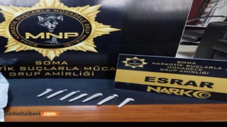 Soma'da Uyuşturucu Yakalandı