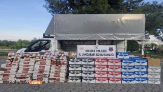 Manisa’da Kaçakçılık Operasyonu: 1 Ton Nargile Tütünü ve 8 Milyon Sarma Kağıdı Ele Geçirildi