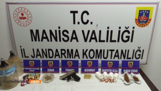 Soma’da Jandarmadan Uyuşturucuya Darbe: İki Operasyonda Çok Sayıda Madde Ele Geçirildi