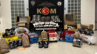 Manisa’da Kaçak Tütün Operasyonu: 9 Şüpheli Gözaltında