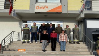 Soma Belediye Başkanı Sercan Okur’dan Enerji Çalışanlarına Anlamlı Ziyaret