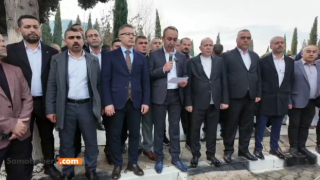 Soma’da 4 Aralık Madenciler Günü: Şehit Madenciler Kabirleri Başında Anıldı