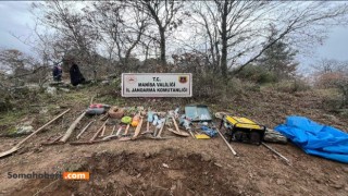 Gördes’te İzinsiz Kazıya Suçüstü: 5 Şahıs Yakalandı