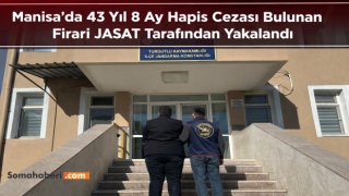 Manisa’da 91 Suç Kaydı Bulunan ve 43 Yıl 8 Ay Hapis Cezası Olan Şahıs Yakalandı