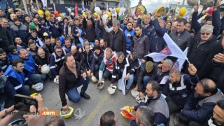 Soma'da Madenci Yürüyüşü