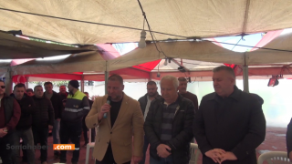 Soma'da Termik Santral İşçileriyle TES-İŞ Genel Başkanı Arasında Gerilimli Dakikalar