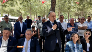 Cumhur İttifakı temsilcileri Kırkağaç'ta konuştu: "Türkiye'nin geleceği istikrar, birlik ve terörsüz bir Türkiye'dedir"