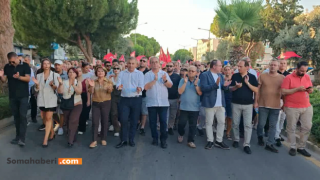 Didim'de görevden alınan CHP yönetiminden "örgüt iradesi" yürüyüşü