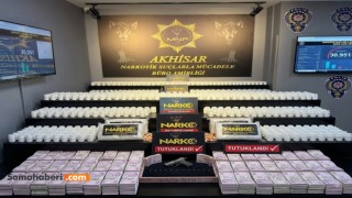 Manisa'da Dev Uyuşturucu Operasyonu: Yaklaşık 31 Bin Sentetik Hap Ele Geçirildi, 2 Şüpheli Tutuklandı
