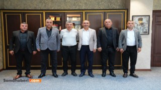 Soma Belediye Başkanı Sercan Okur’a Maden-İş Heyetinden Ziyaret