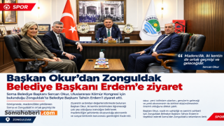 Başkan Okur’dan Zonguldak Belediye Başkanı Erdem’e ziyaret