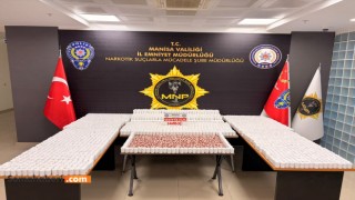 MANİSA'DA NARKOTİK OPERASYONU: 225 BİNİ AŞKIN SENTETİK HAP ELE GEÇİRİLDİ